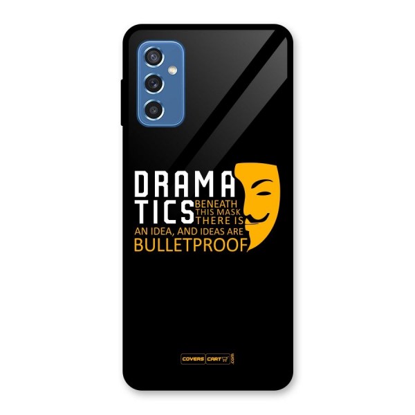 Dramatics Glass Back Case for Galaxy M52 5G