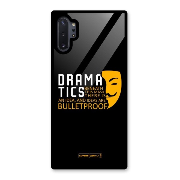 Dramatics Glass Back Case for Galaxy Note 10 Plus