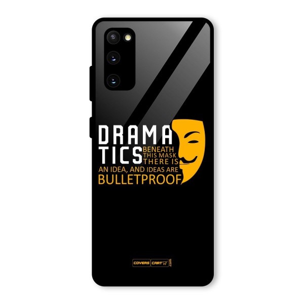 Dramatics Glass Back Case for Galaxy S20 FE 5G