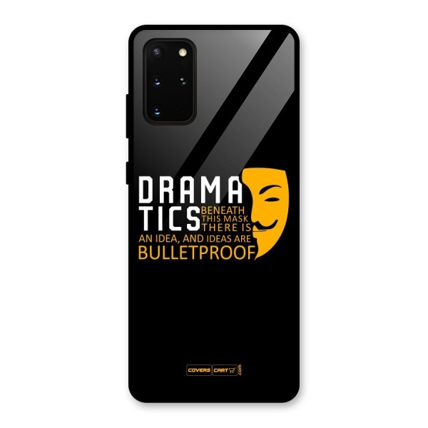 Dramatics Glass Back Case for Galaxy S20 Plus