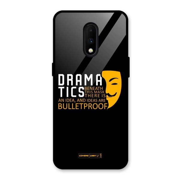 Dramatics Glass Back Case for OnePlus 7