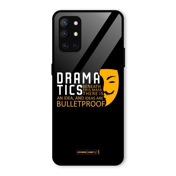 Dramatics Glass Back Case for OnePlus 9R