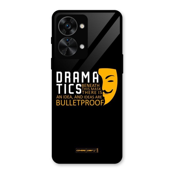 Dramatics Glass Back Case for OnePlus Nord 2T