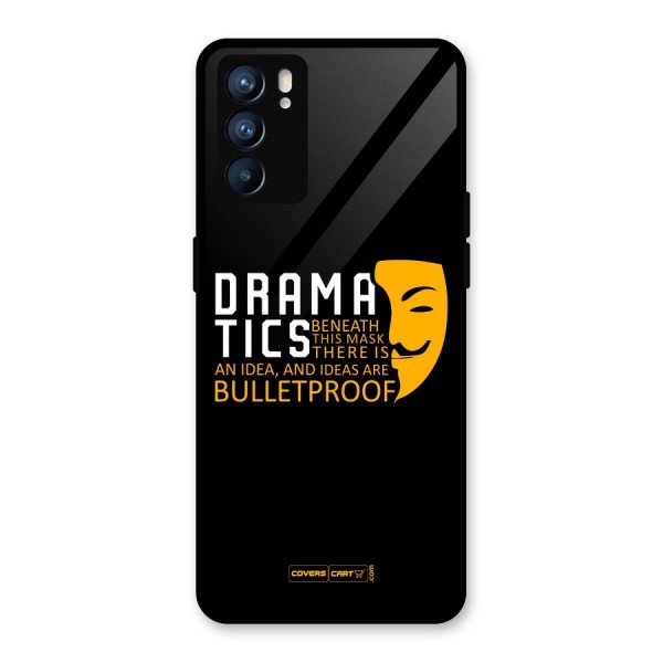 Dramatics Glass Back Case for Oppo Reno6 5G