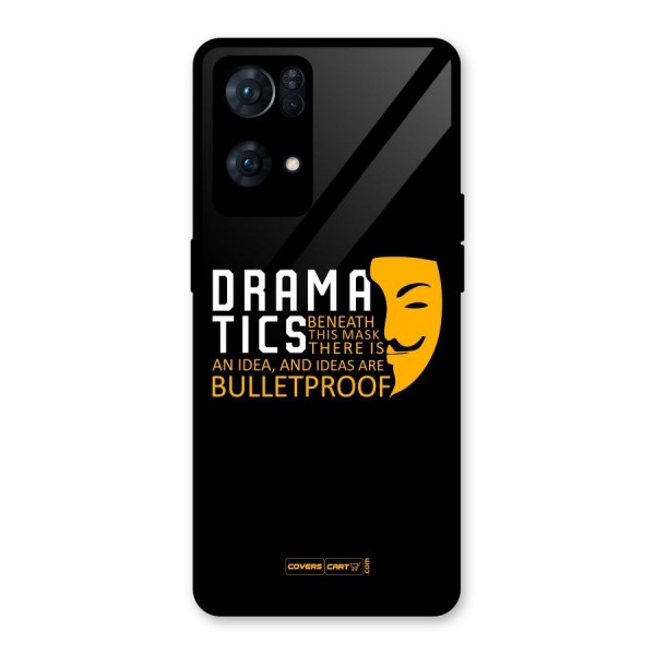 Dramatics Glass Back Case for Oppo Reno7 Pro 5G