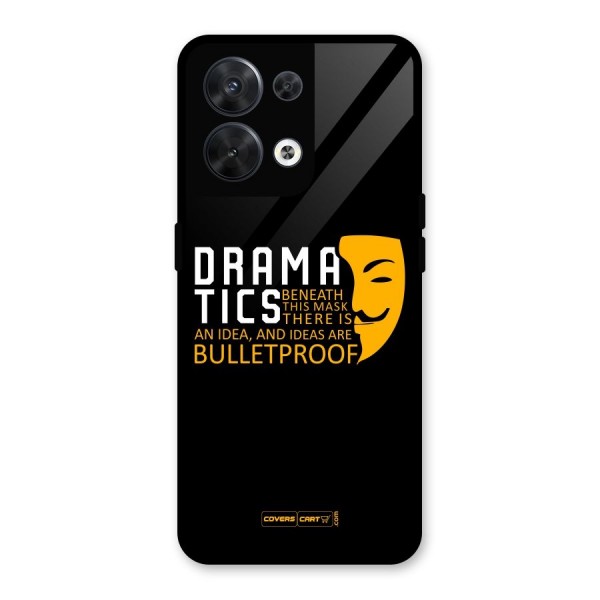 Dramatics Glass Back Case for Oppo Reno8 5G