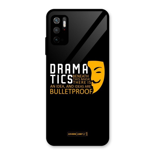 Dramatics Glass Back Case for Poco M3 Pro 5G