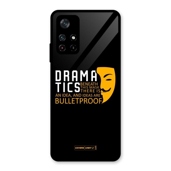 Dramatics Glass Back Case for Poco M4 Pro 5G