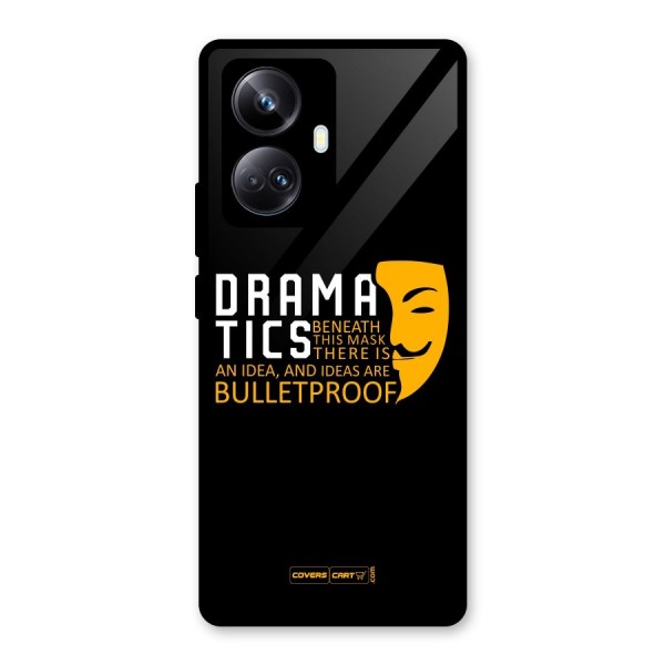 Dramatics Glass Back Case for Realme 10 Pro Plus