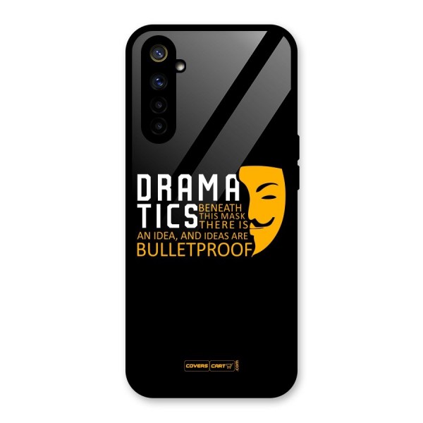 Dramatics Glass Back Case for Realme 6i