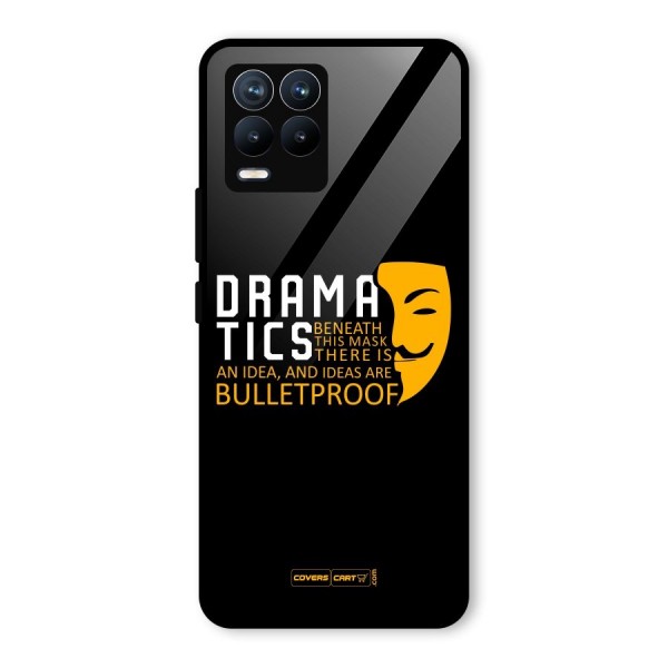 Dramatics Glass Back Case for Realme 8