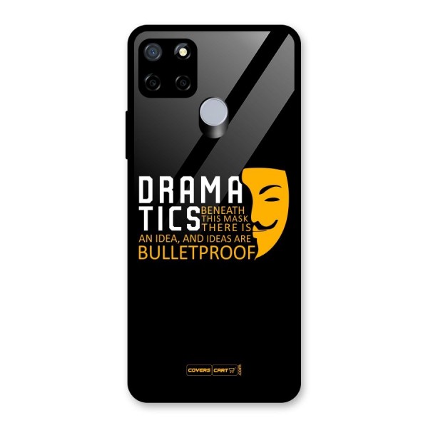 Dramatics Glass Back Case for Realme C15