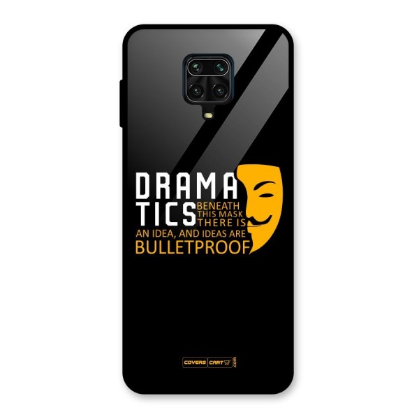 Dramatics Glass Back Case for Redmi Note 10 Lite