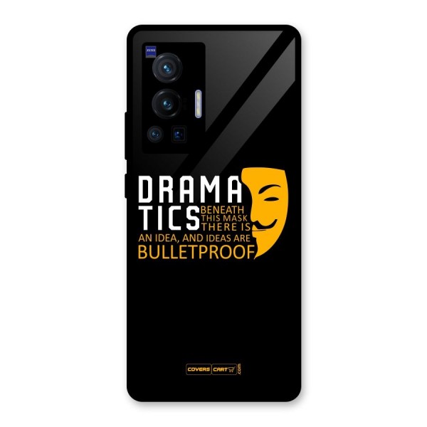 Dramatics Glass Back Case for Vivo X70 Pro