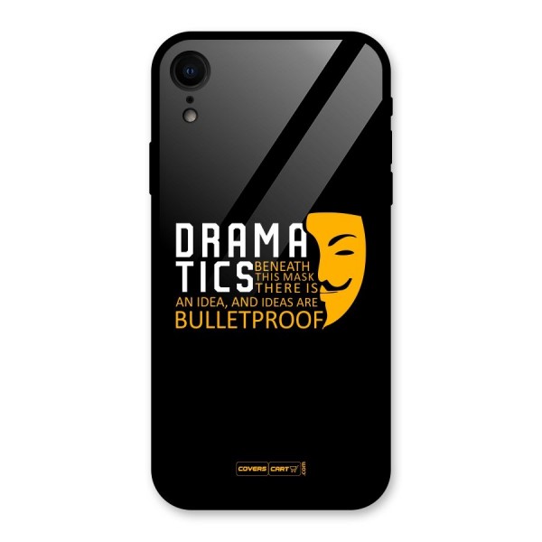 Dramatics Glass Back Case for XR