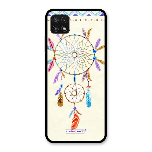 Dream Catcher Glass Back Case for Galaxy A22 5G