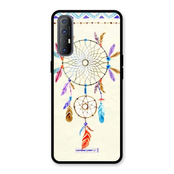 Dream Catcher Glass Back Case for Oppo Reno3 Pro