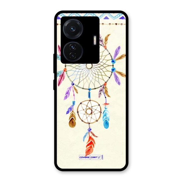 Dream Catcher Glass Back Case for Vivo T1 Pro