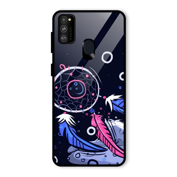 Dream Catcher Minimal Glass Back Case for Galaxy M21