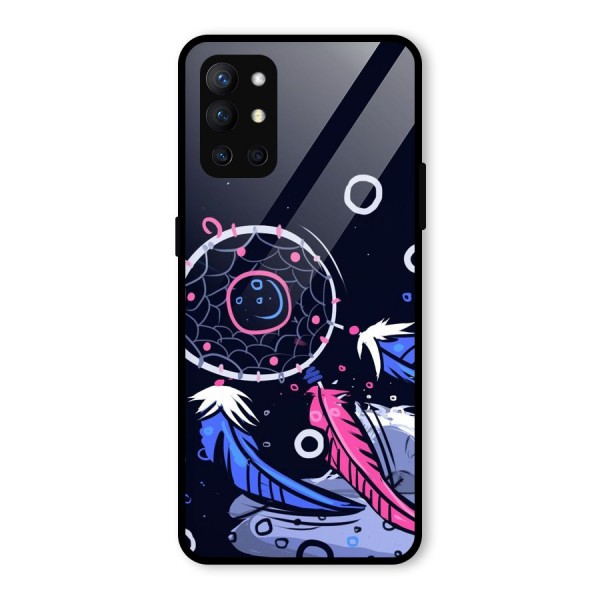 Dream Catcher Minimal Glass Back Case for OnePlus 9R