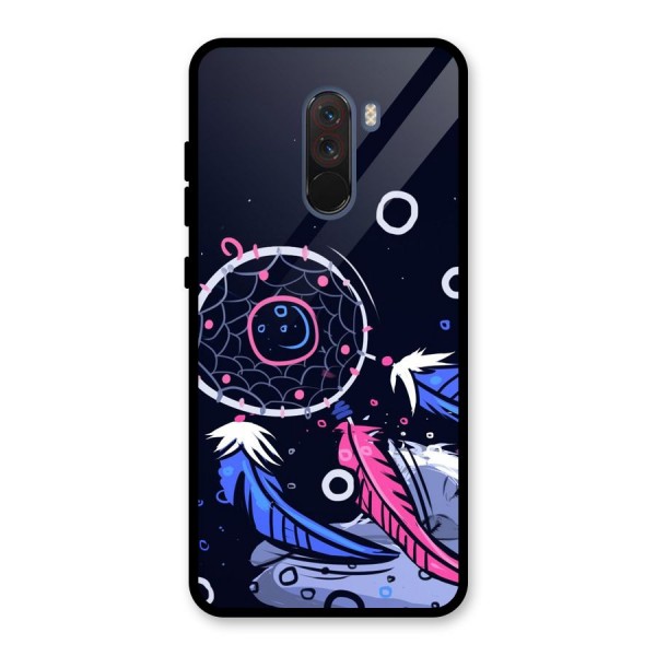 Dream Catcher Minimal Glass Back Case for Poco F1