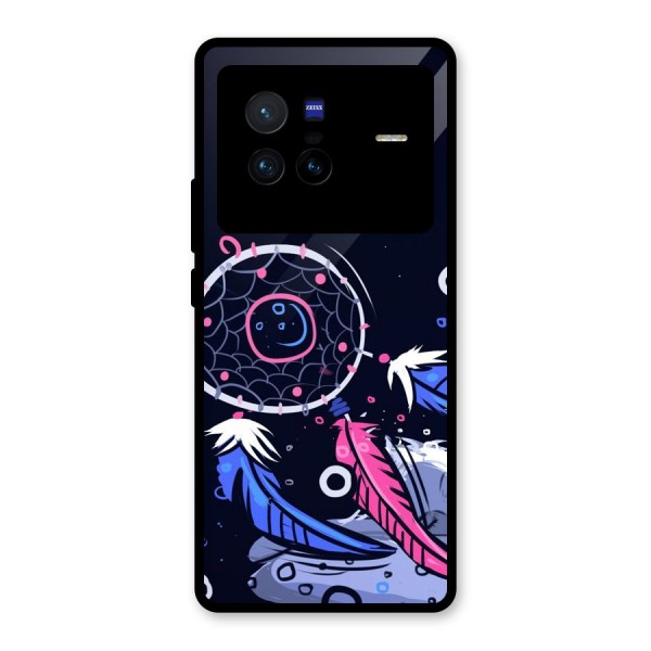 Dream Catcher Minimal Glass Back Case for Vivo X80