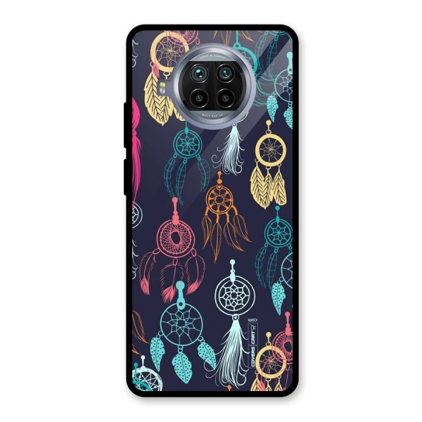 Dream Catcher Pattern Glass Back Case for Mi 10i