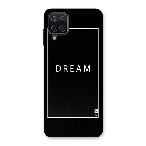 Dream Classic Back Case for Galaxy A12