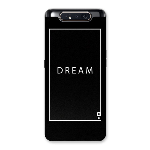 Dream Classic Back Case for Galaxy A80