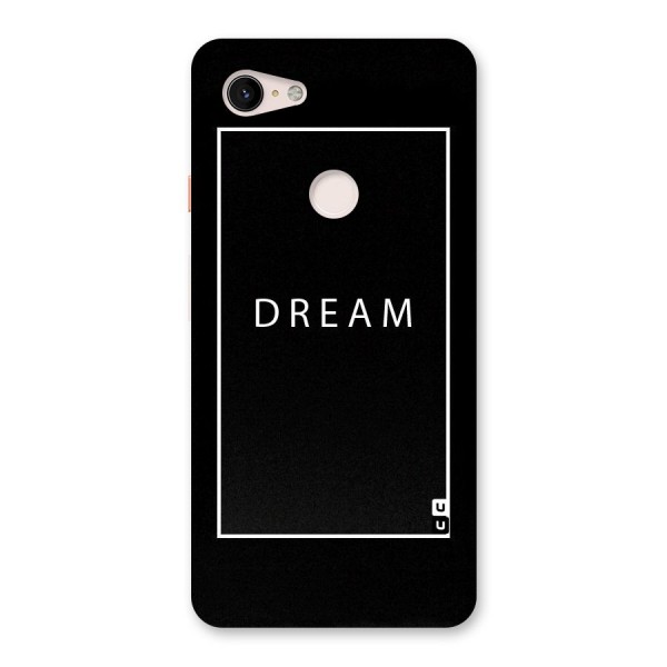 Dream Classic Back Case for Google Pixel 3 XL