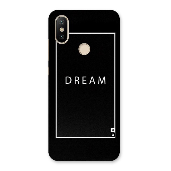 Dream Classic Back Case for Mi A2