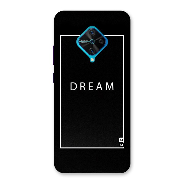 Dream Classic Back Case for Vivo S1 Pro