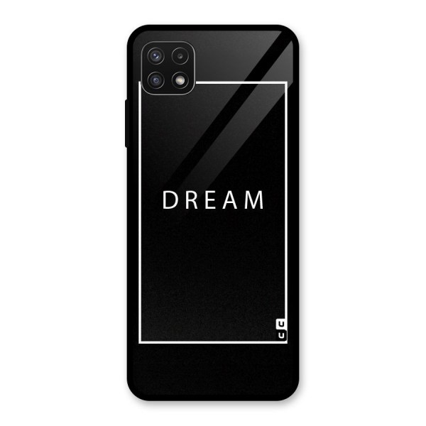 Dream Classic Glass Back Case for Galaxy A22 5G