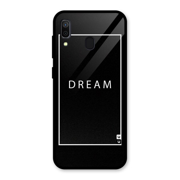 Dream Classic Glass Back Case for Galaxy A30