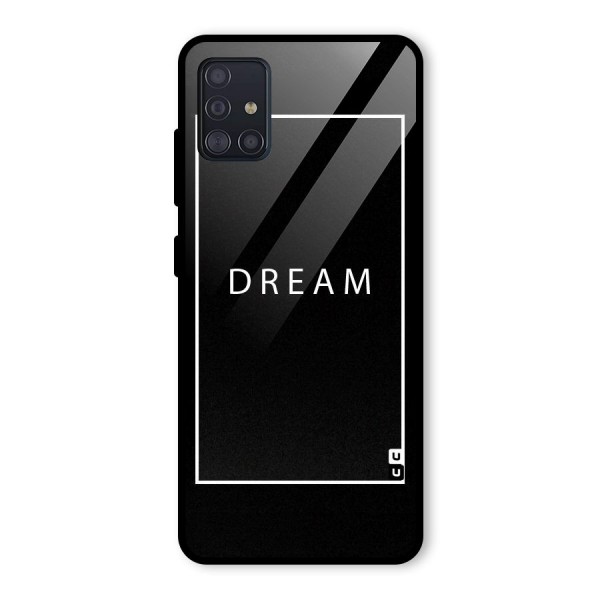 Dream Classic Glass Back Case for Galaxy A51