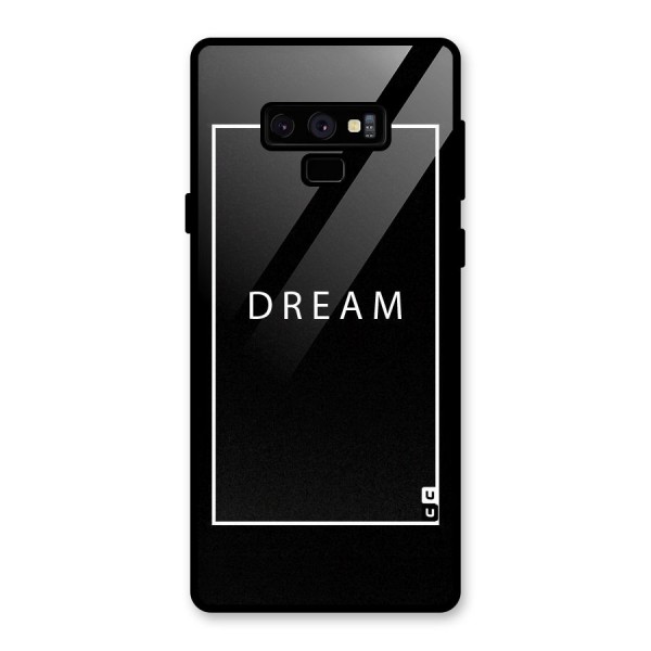 Dream Classic Glass Back Case for Galaxy Note 9