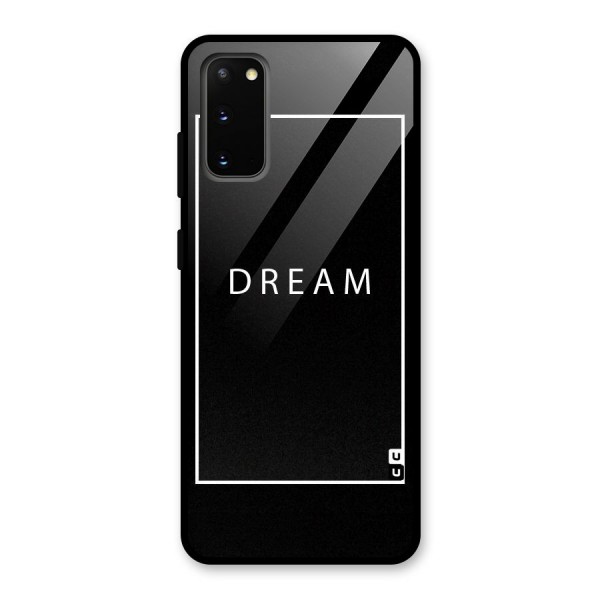 Dream Classic Glass Back Case for Galaxy S20