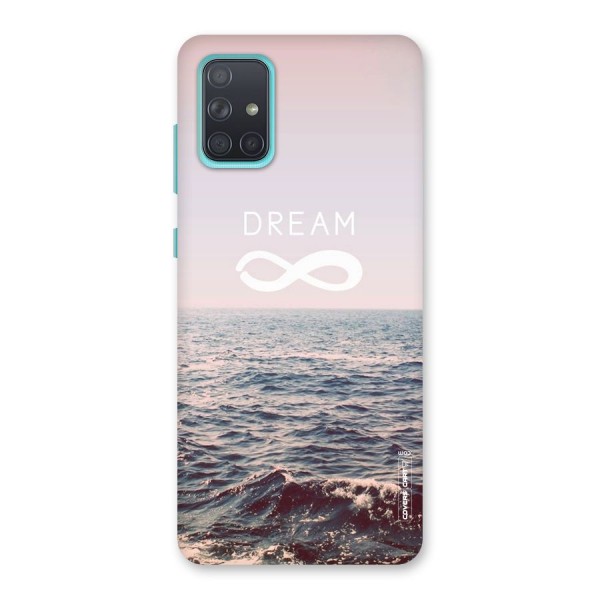 Dream Infinity Back Case for Galaxy A71