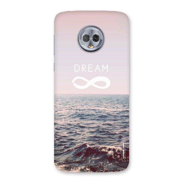 Dream Infinity Back Case for Moto G6