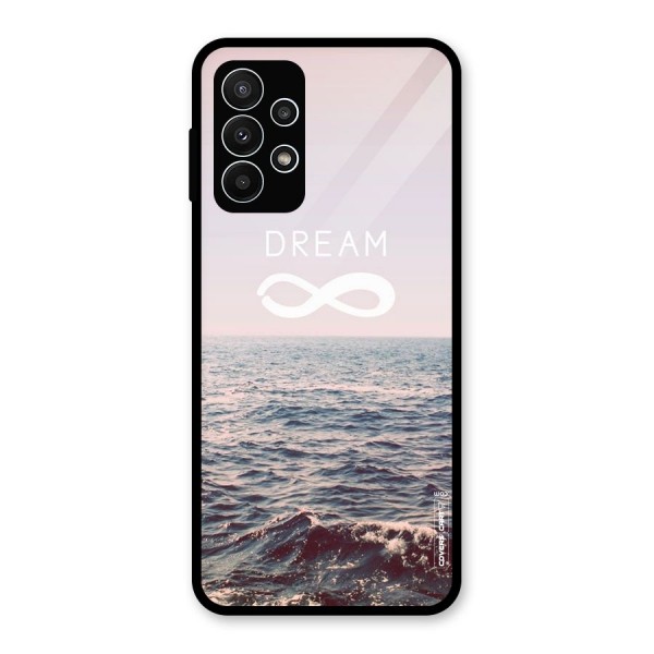 Dream Infinity Glass Back Case for Galaxy A23