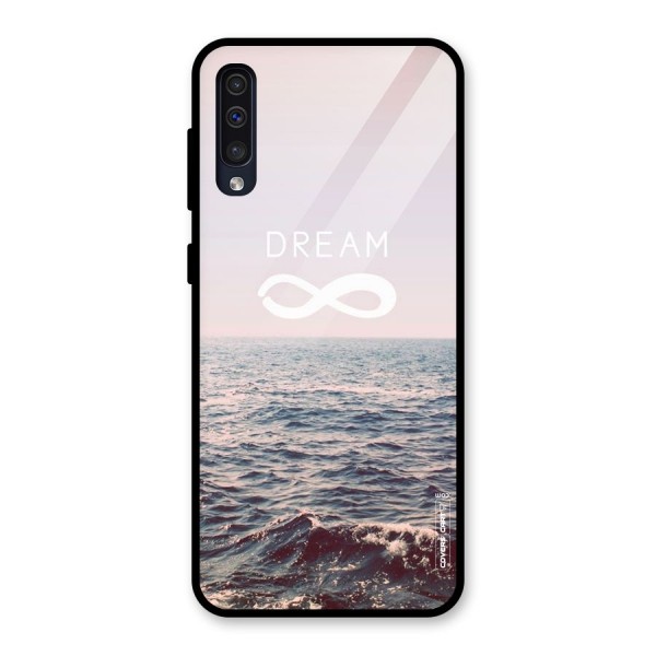 Dream Infinity Glass Back Case for Galaxy A50s