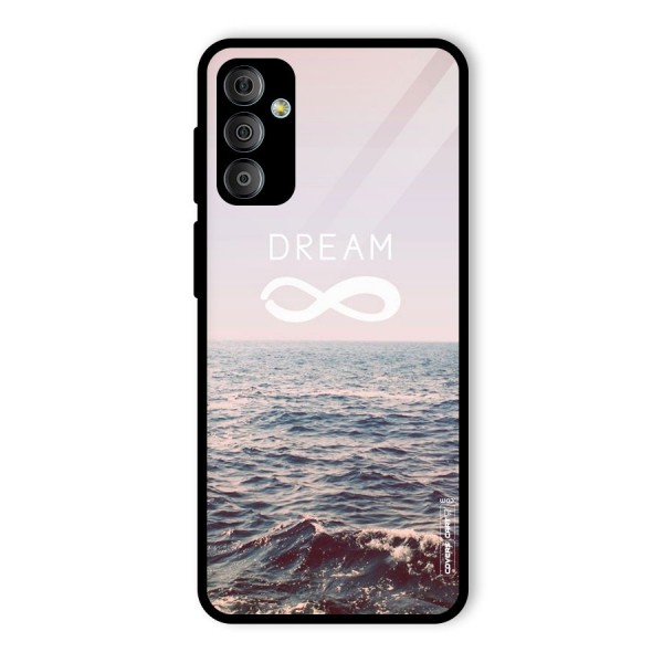 Dream Infinity Glass Back Case for Galaxy F23