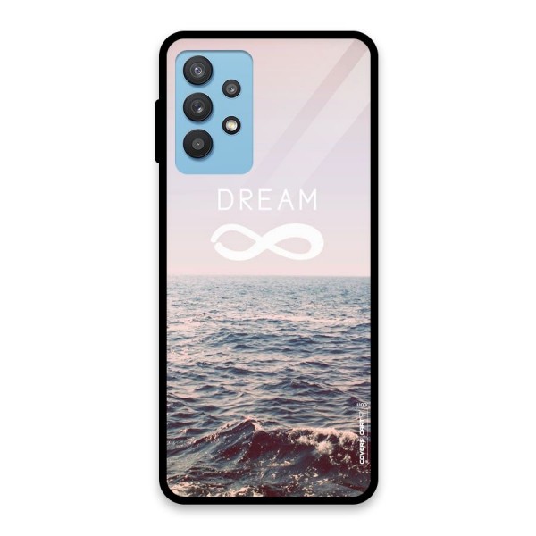 Dream Infinity Glass Back Case for Galaxy M32 5G