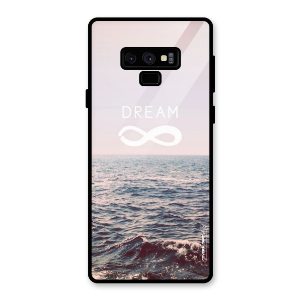 Dream Infinity Glass Back Case for Galaxy Note 9