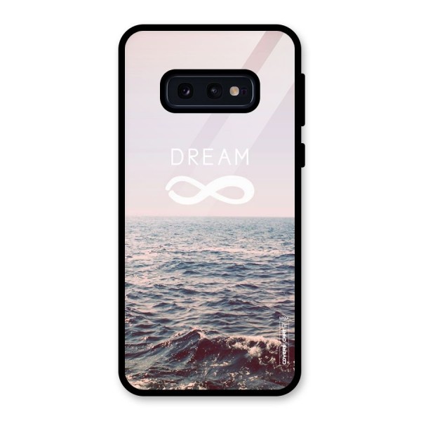 Dream Infinity Glass Back Case for Galaxy S10e