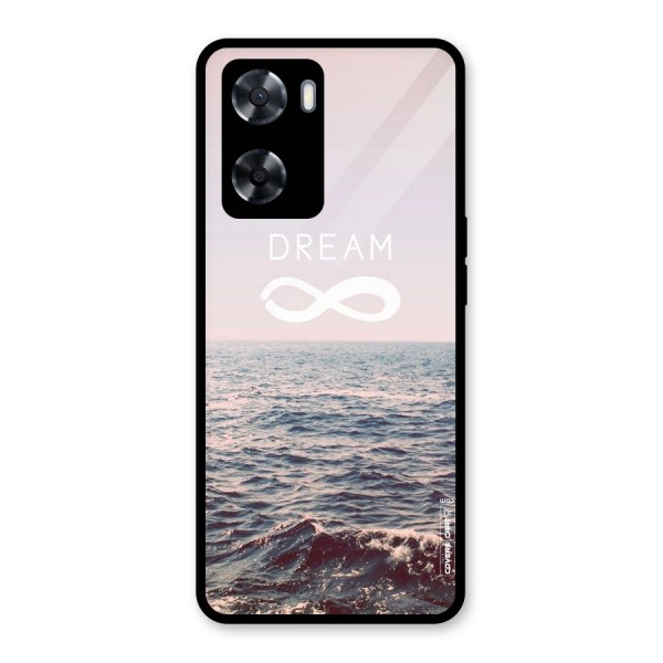 Dream Infinity Glass Back Case for Oppo A57 2022