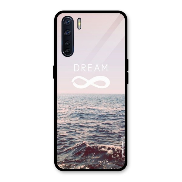 Dream Infinity Glass Back Case for Oppo F15