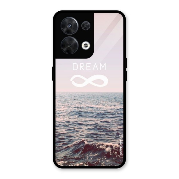 Dream Infinity Glass Back Case for Oppo Reno8 5G