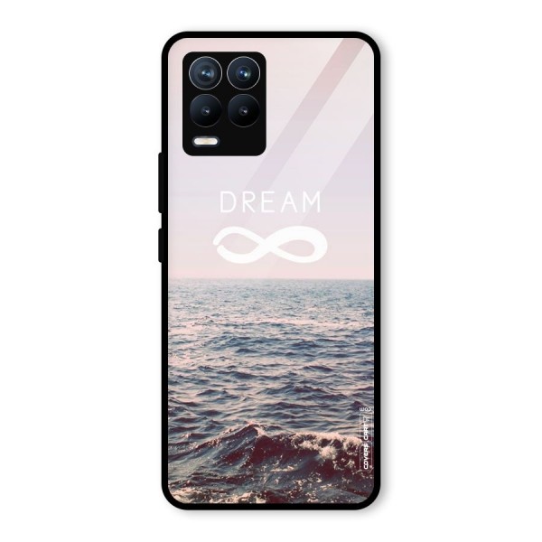 Dream Infinity Glass Back Case for Realme 8