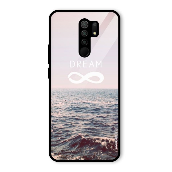 Dream Infinity Glass Back Case for Redmi 9 Prime